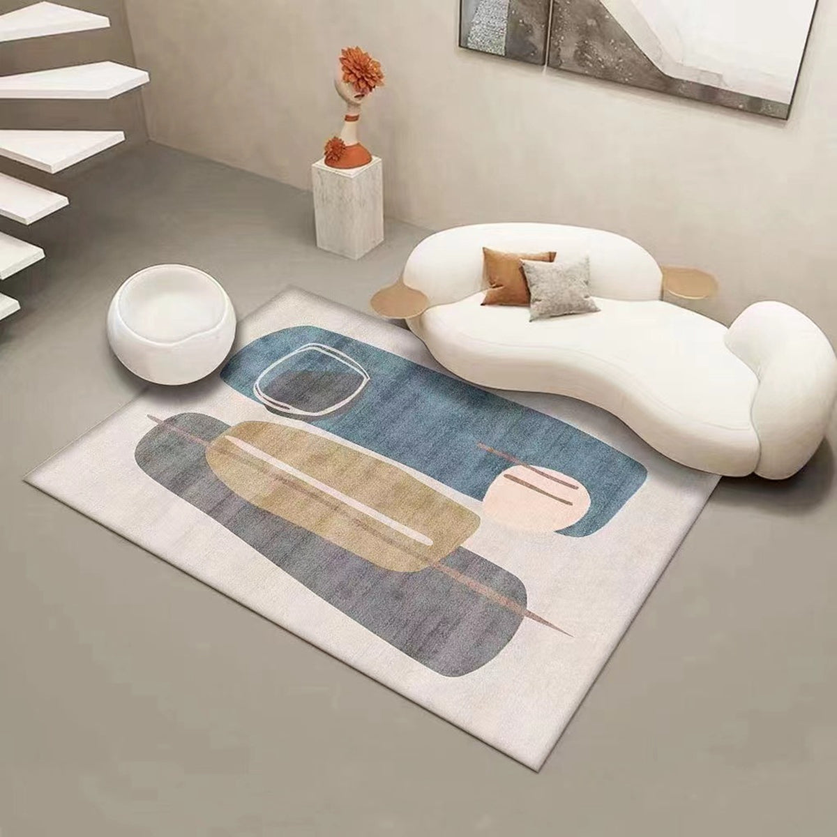 リビングルーム用カーペットの選び方とお手入れのポイント