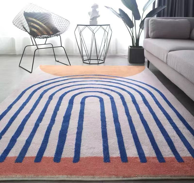 「Tuokus」カーペット イミテーションカシミア じゅうたん 洗える ラグ 絨毯 ラグマット 3畳4畳5畳6畳 防ダニ センターカーペット かわいい 抗菌 消臭 シャギーラグ 滑り止め付き ふわふわ サラサラ 長方形 夏秋冬HGY