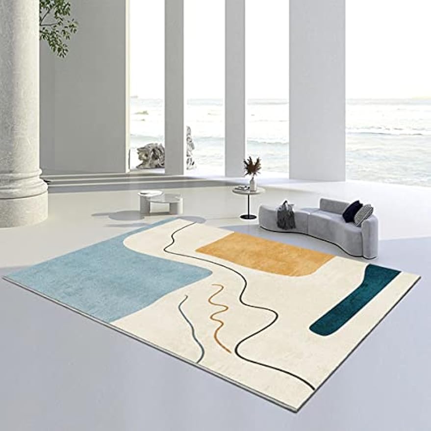 「Tuokus」カーペット ラグ わびさび 洗える ラグマット リントフリー 北欧 じゅうたん 3畳4畳5畳6畳 防ダニ センターカーペット かわいい 抗菌 消臭 シャギーラグ 滑り止め付き ふわふわ サラサラ 長方形 夏秋冬