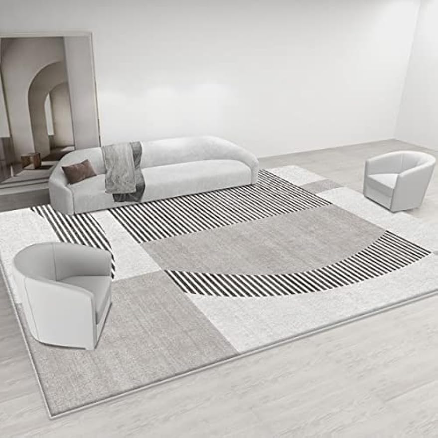 「Tuokus」ラグ カーペット シャギーラグ ふわふわ 絨毯 より厚い ラグマット 欧米スタイル わびさび イミテーションカシミア 3畳4畳5畳6畳 ホットカーペット&床暖房で使用可能 洗える 模造カシミアラグ 消臭 厚さ約1.8cm 滑り止め付き サラサラ 160*230cm