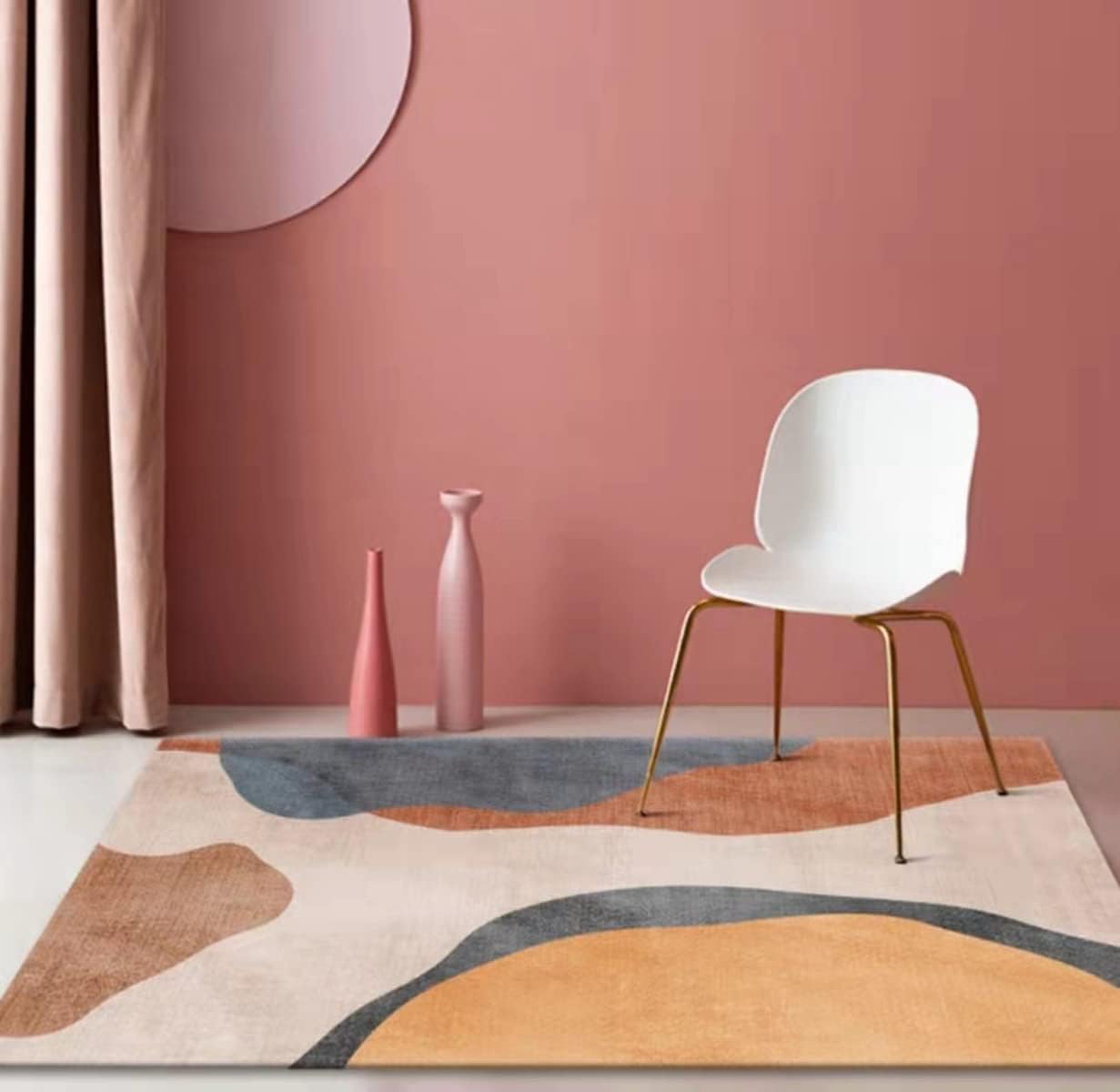 「Tuokus」ラグ カーペット シャギーラグ 洗える ふわふわ 絨毯 厚手 ラグマット 3畳4畳5畳6畳 ホットカーペット&床暖房で使用可能 洗える 模造カシミアラグ 消臭 厚い滑り止め付き サラサラ Fj-129