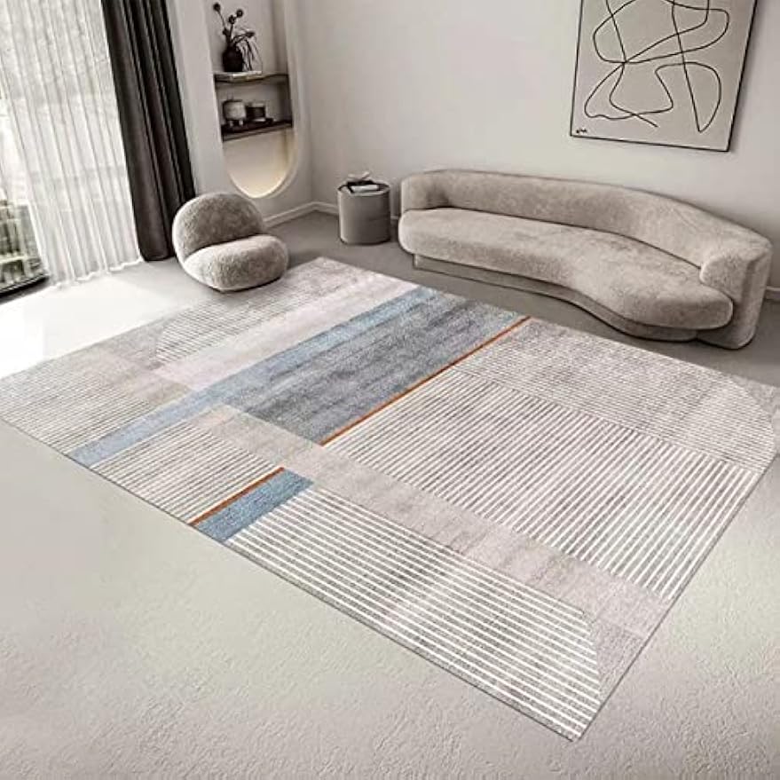 「Tuokus」 カーペット ラグマット リントフリー わびさび ラグ 北欧 じゅうたん 洗える 3畳4畳5畳6畳 防ダニ センターカーペット かわいい 抗菌 消臭 シャギーラグ 滑り止め付き ふわふわ サラサラ 長方形 夏秋冬