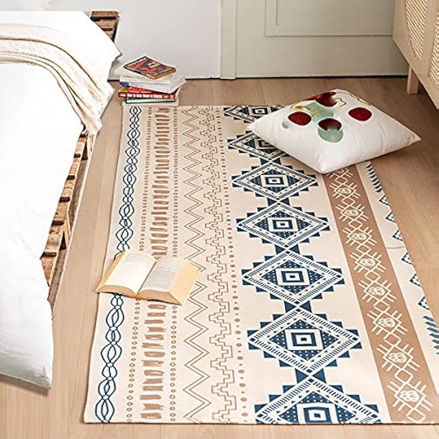 「Tuokus」カーペット ラグマット キッチンマット 玄関マット 廊下マット 台所マット 65*150cm 洗える 滑り止め付き 厚手防音 掃除易い 抗菌防臭 吸水 厚手 長方形