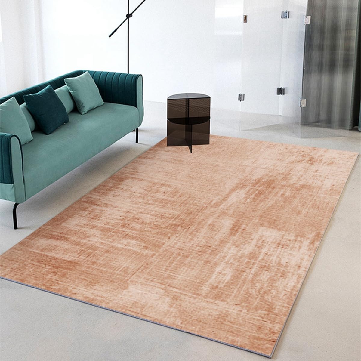 Frisence カーペット 120×160cm 洗える ラグ 滑り止め付き 防音・防寒・床暖房対応 ラグマット 折りたたみ コンパクト収納可能 おしゃれ ふわふわ 北欧風 リビング 寝室 子供部屋用 FRIDT63B