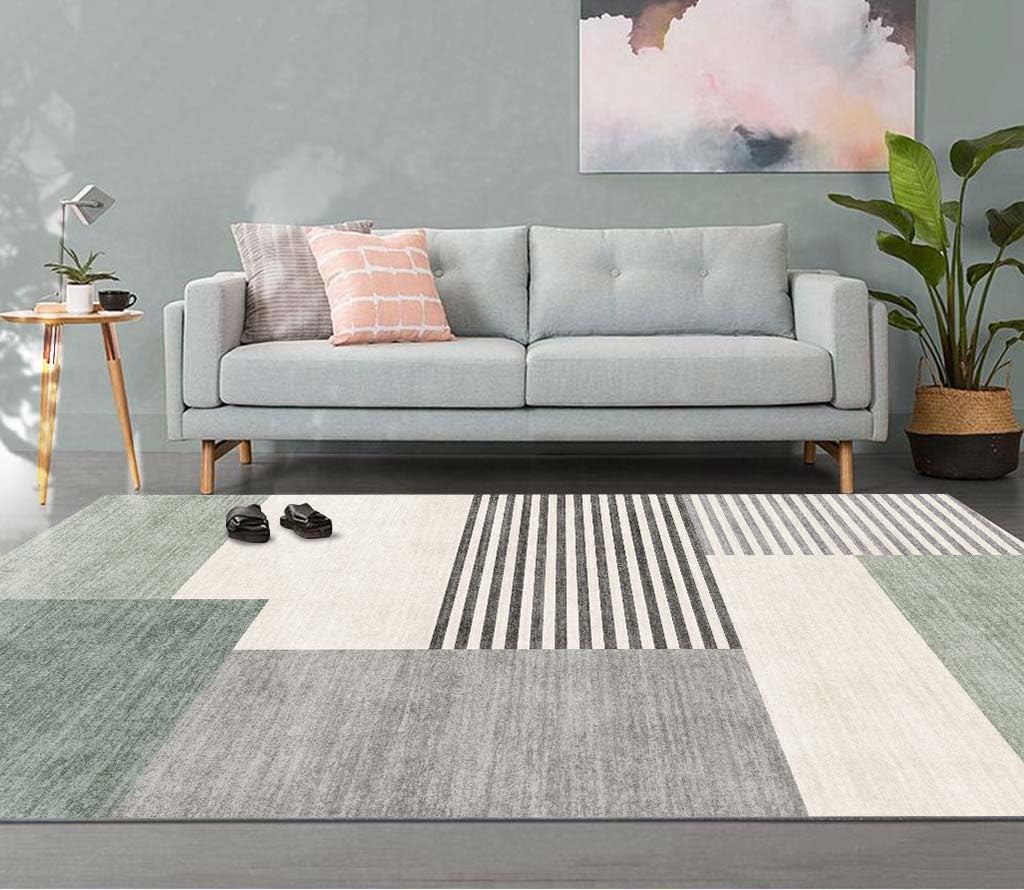 「Tuokus」ラグ カーペット 160×120cm ラグマット シャギーラグ 洗える ふわふわ 絨毯 厚手 3畳4畳5畳6畳 ホットカーペット&床暖房で使用可能 洗濯可 模造カシミアラグ 消臭 厚い滑り止め付き サラサラ イミテーションカシミア 模造カシミア TFYRj-304A2