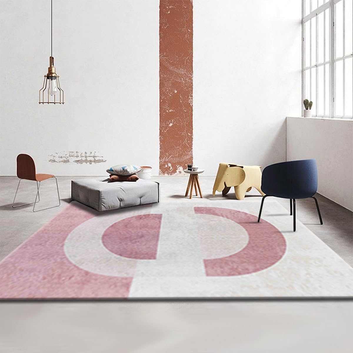 Frisence カーペット ラグマット 絨毯 厚手 防寒 床暖房対応 滑り止め付き 洗える 低ホコリ 防ダニ インテリア ホットカーペット対応 お手入れ簡単 耐久性 耐摩耗性 防音機能 FRIDT26