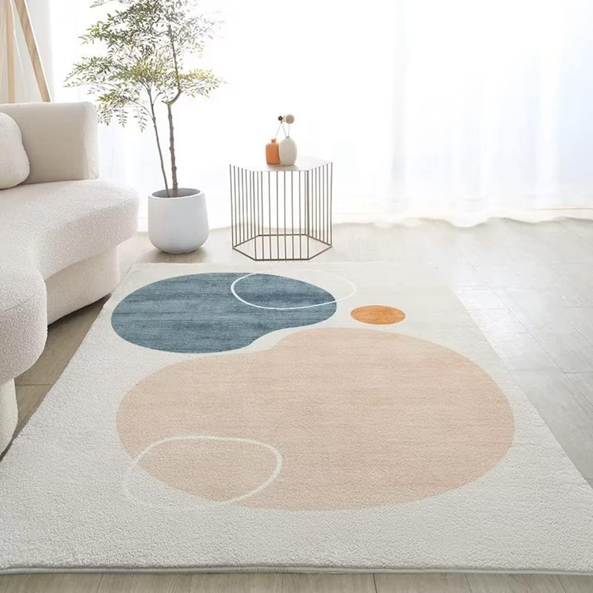 「Tuokus」ラグ カーペット シャギーラグ 洗える ふわふわ 絨毯 厚手 ラグマット 3畳4畳5畳6畳 ホットカーペット&床暖房で使用可能 濃い色 洗える 模造カシミアラグ 消臭 厚い滑り止め付き サラサラ FJ-94