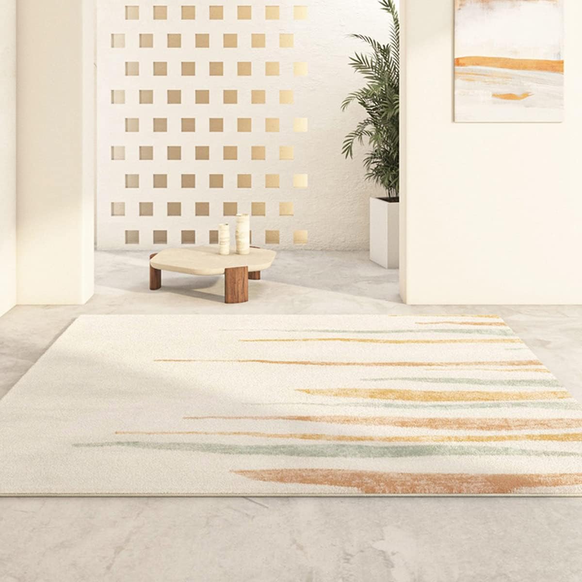 「Tuokus」ラグ カーペット シャギーラグ クラシック 絨毯 洗える ラグマット 防ダニ センターカーペット イミテーションカシミア 3畳4畳5畳6畳 かわいい 抗菌 消臭 滑り止め付き ふわふわ サラサラ 長方形 夏秋冬 120*160cm