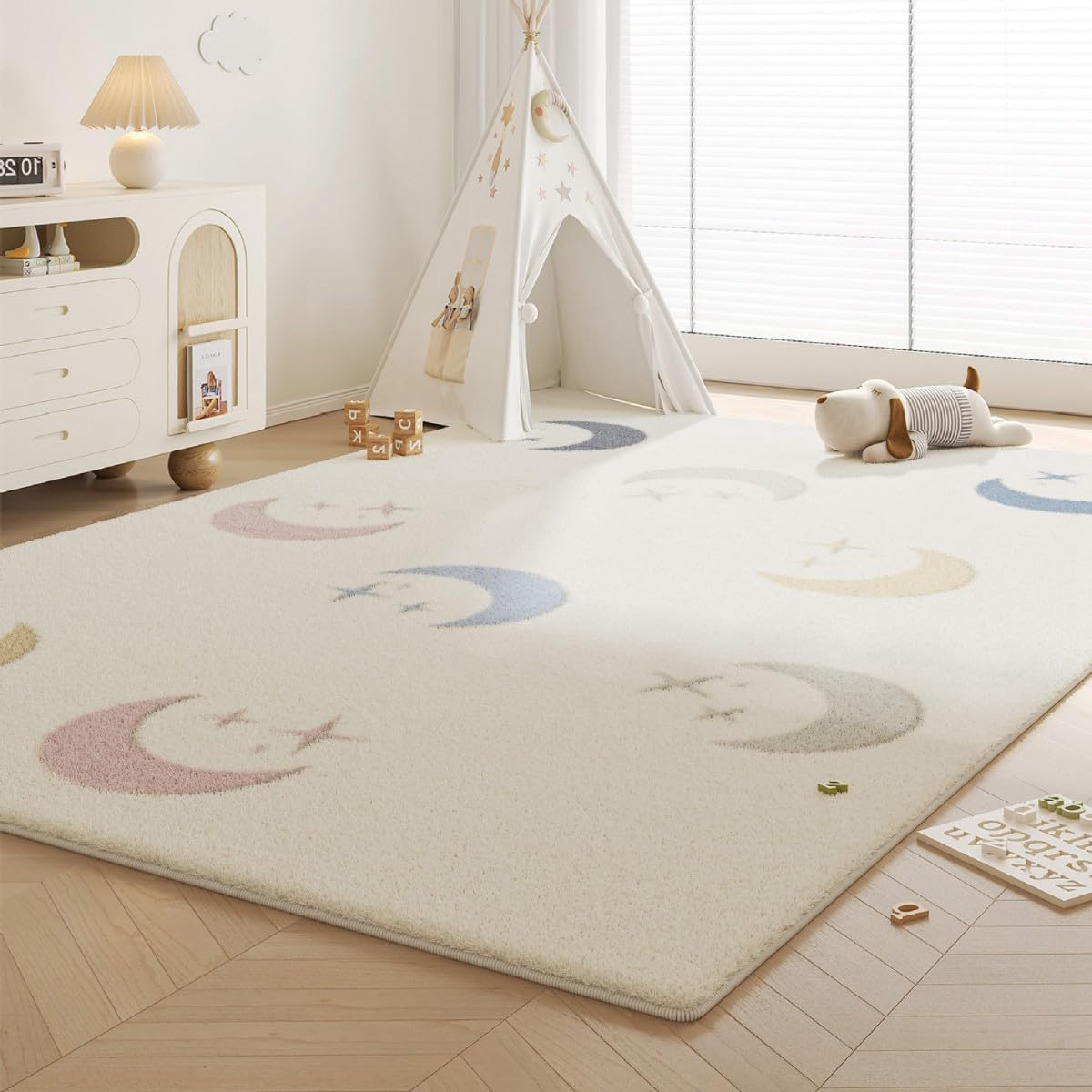 Frisence カーペット ラグマット 絨毯 厚手 防寒 床暖房対応 滑り止め付き 洗える 低ホコリ 防ダニ インテリア ホットカーペット対応 お手入れ簡単 耐久性 耐摩耗性 防音機能 FRIDT15