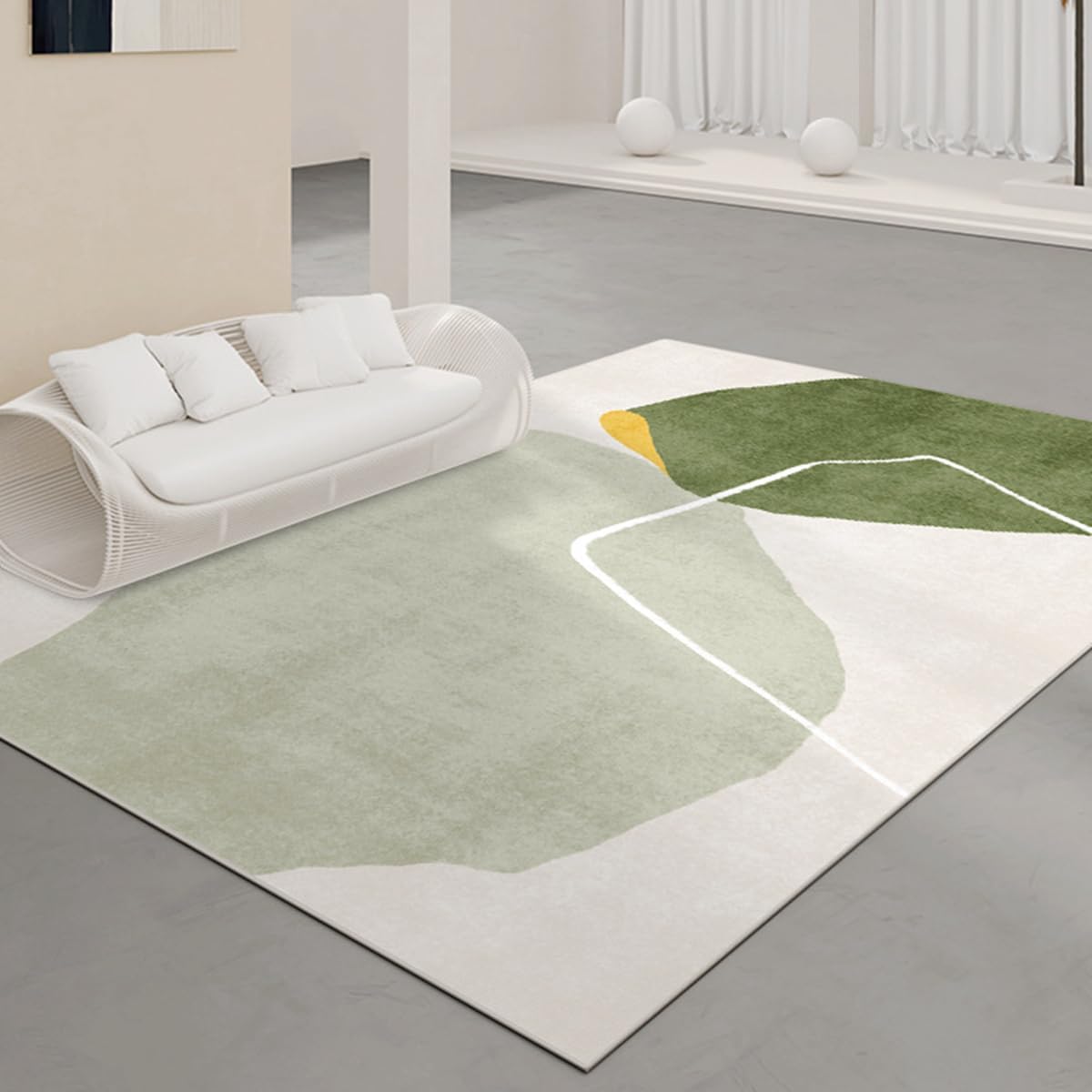 「Tuokus」ラグ カーペット 160×120cm ラグマット シャギーラグ 洗える ふわふわ 絨毯 厚手 3畳4畳5畳6畳 ホットカーペット&床暖房で使用可能 洗濯可 模造カシミアラグ 消臭 厚い滑り止め付き サラサラ イミテーションカシミア 模造カシミア TFYRj-298