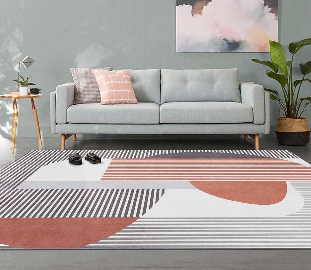 「Tuokus」ラグ カーペット 160×120cm ラグマット シャギーラグ 洗える ふわふわ 絨毯 厚手 3畳4畳5畳6畳 ホットカーペット&床暖房で使用可能 洗濯可 模造カシミアラグ 消臭 厚い滑り止め付き サラサラ イミテーションカシミア 模造カシミア TFYRj-304A2