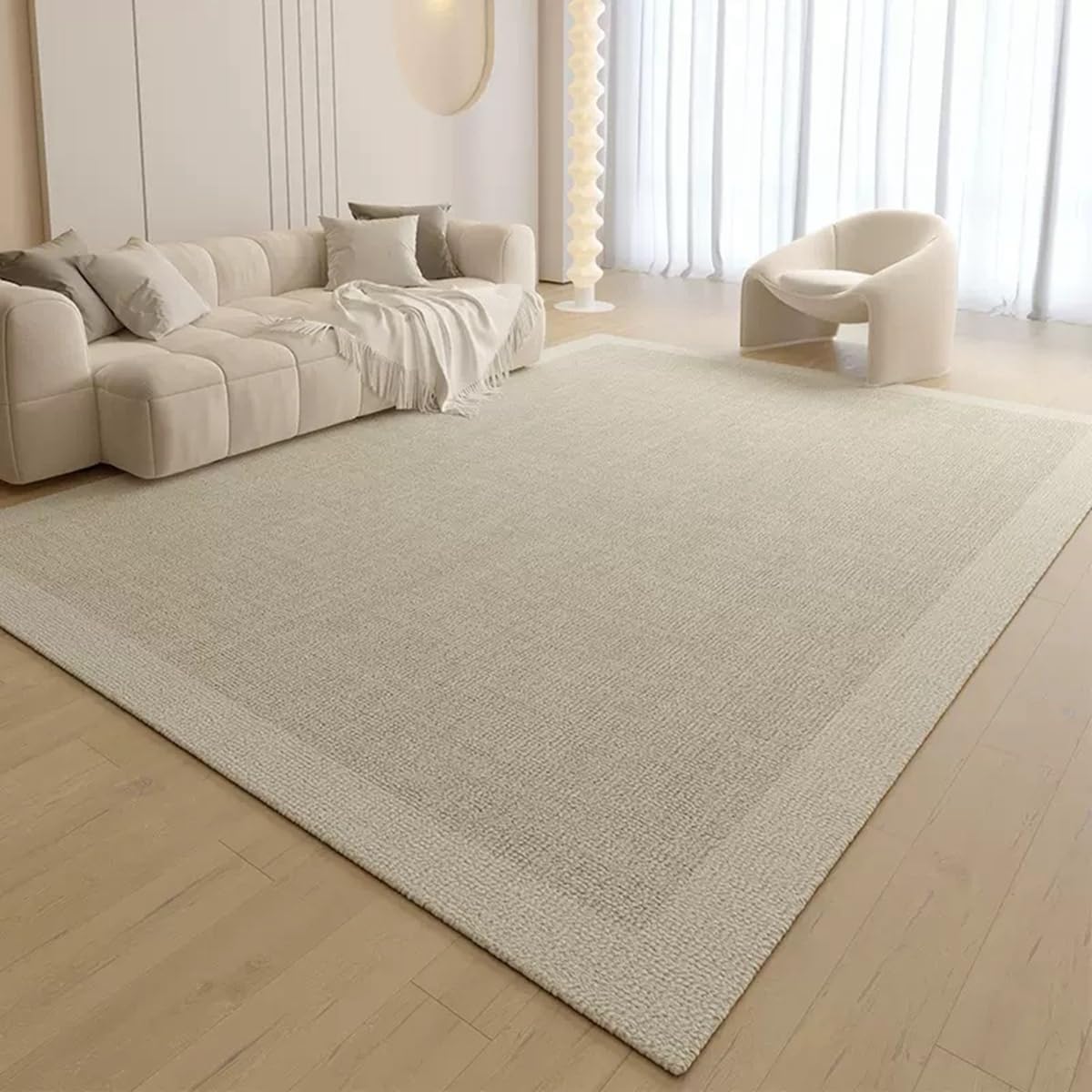 Frisence カーペット ラグマット 絨毯 厚手 防寒 床暖房対応 滑り止め付き 洗える 低ホコリ 防ダニ インテリア ホットカーペット対応 お手入れ簡単 耐久性 耐摩耗性 防音機能 FRIDT24