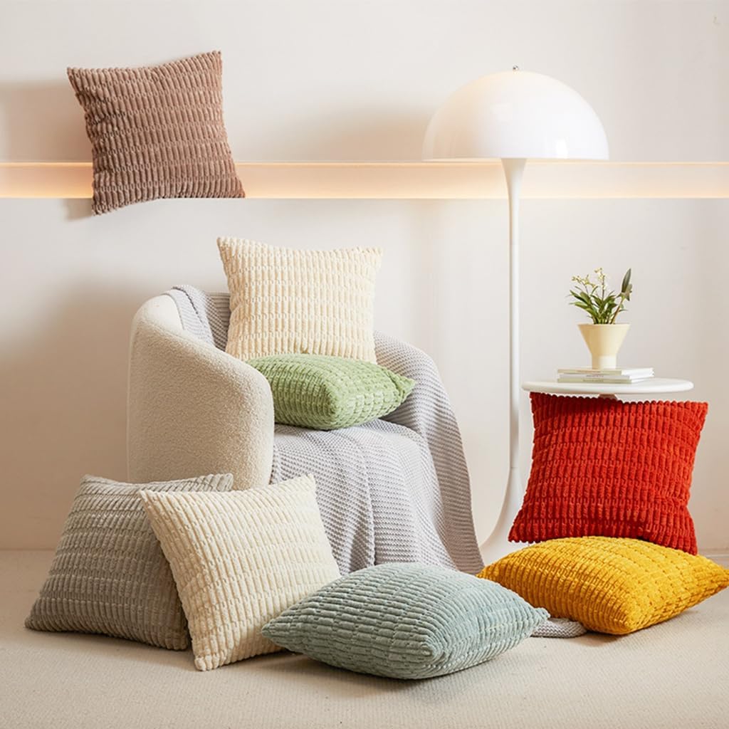 「ORRMALL」クッション 45×45cm クッションカバー付き 中材入り 北欧 おしゃれ SYORBZhen195