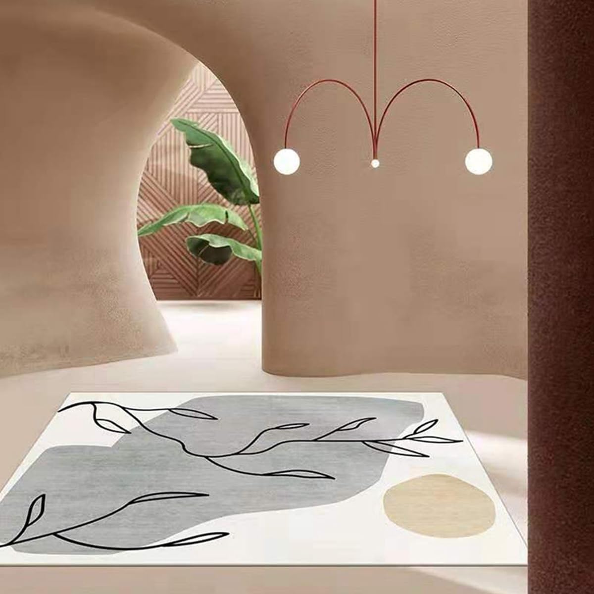 カーペット 120×160cm 洗える ラグ 滑り止め付き 防音・防寒・床暖房対応 ラグマット 折りたたみ コンパクト収納可能 おしゃれ ふわふわ 北欧風 リビング 寝室 子供部屋用 FRIDT68B