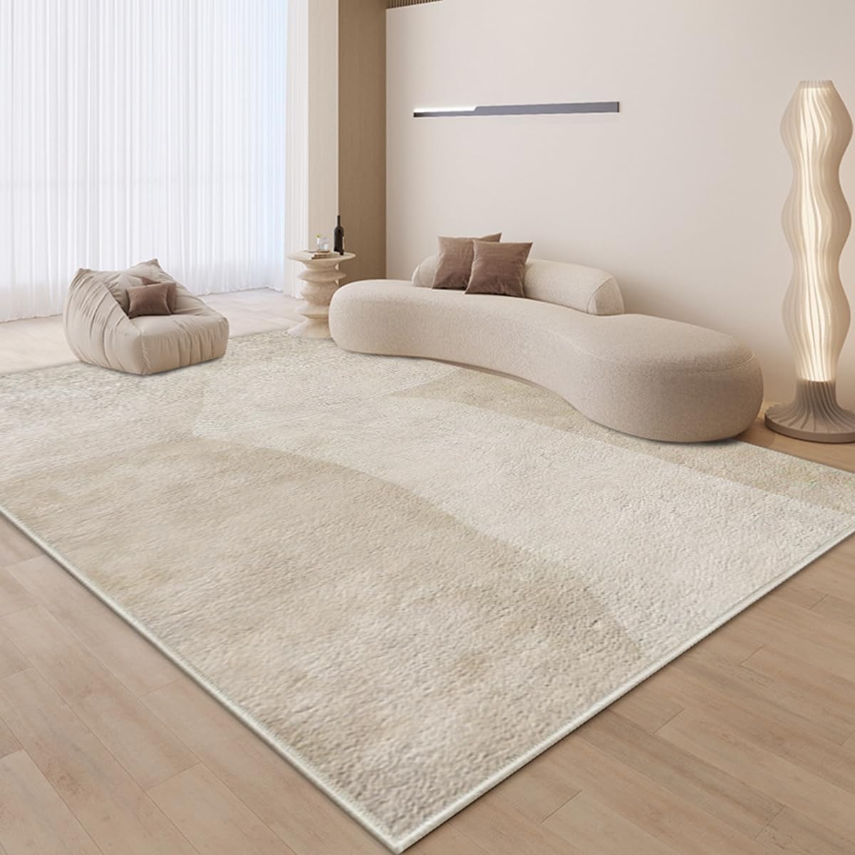 「Tuokus」カーペット ラグマット ラグ 滑り止め付き センターカーペット 模造カシミヤ 3畳4畳5畳6畳 厚み 長方形 絨毯 抗菌防臭 防ダニ 床暖房対応 シャギーラグ 絨毯 滑り止め付き ふわふわ サラサラ 長方形 カラフルパターン ORFYR135