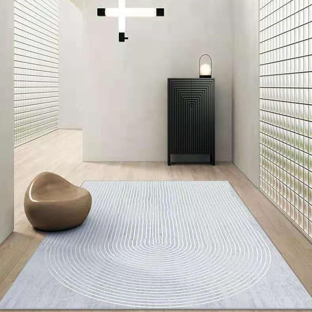 カーペット 120×160cm 洗える ラグ 滑り止め付き 防音・防寒・床暖房対応 ラグマット 折りたたみ コンパクト収納可能 おしゃれ ふわふわ 北欧風 リビング 寝室 子供部屋用 FRIDT68B