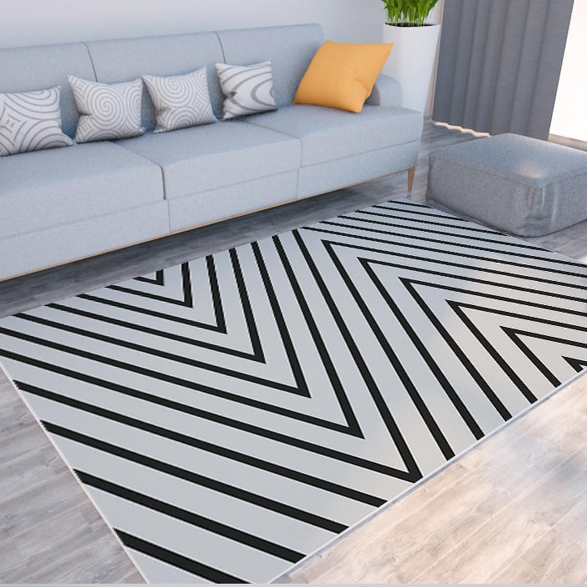 Frisence カーペット ラグマット 絨毯 厚手 防寒 床暖房対応 滑り止め付き 洗える 低ホコリ 防ダニ インテリア ホットカーペット対応 お手入れ簡単 耐久性 耐摩耗性 防音機能 FRIDT13