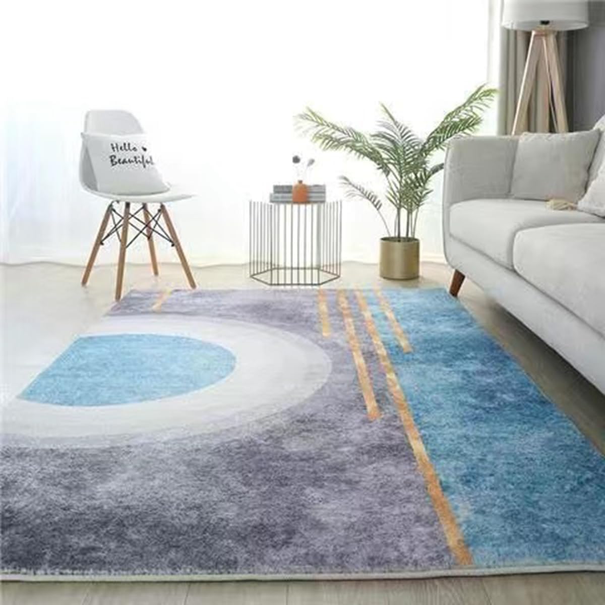 Frisence カーペット ラグマット 絨毯 厚手 防寒 床暖房対応 滑り止め付き 洗える 低ホコリ 防ダニ インテリア ホットカーペット対応 お手入れ簡単 耐久性 耐摩耗性 防音機能 FRIDT43