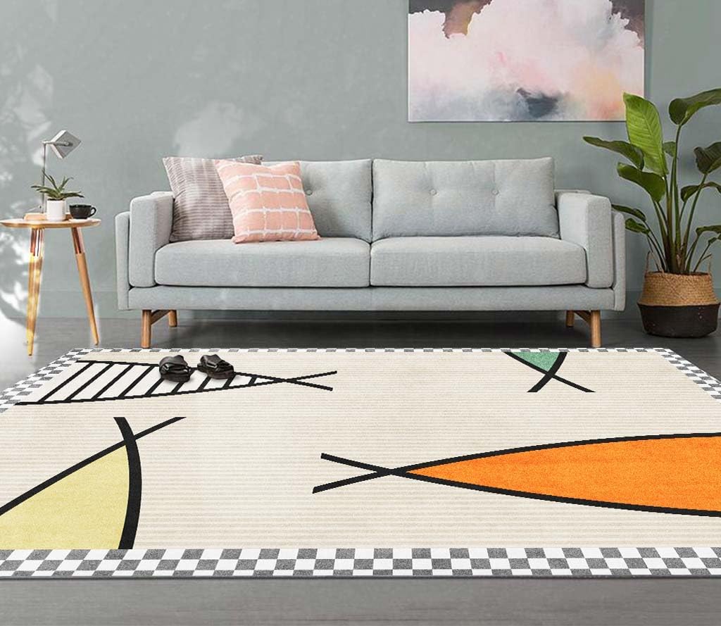 「Tuokus」ラグ カーペット 160×120cm ラグマット シャギーラグ 洗える ふわふわ 絨毯 厚手 3畳4畳5畳6畳 ホットカーペット&床暖房で使用可能 洗濯可 模造カシミアラグ 消臭 厚い滑り止め付き サラサラ イミテーションカシミア 模造カシミア TFYRj-304A1