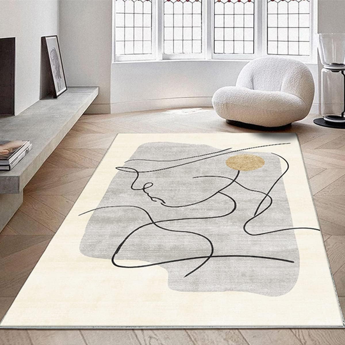 「Tuokus」カーペット イミテーションカシミア じゅうたん 洗える ラグ 絨毯 ラグマット センターカーペット シャギーラグ 3畳4畳5畳6畳 防ダニ かわいい 抗菌 消臭 滑り止め付き ふわふわ サラサラ 長方形 夏秋冬 140*200cm