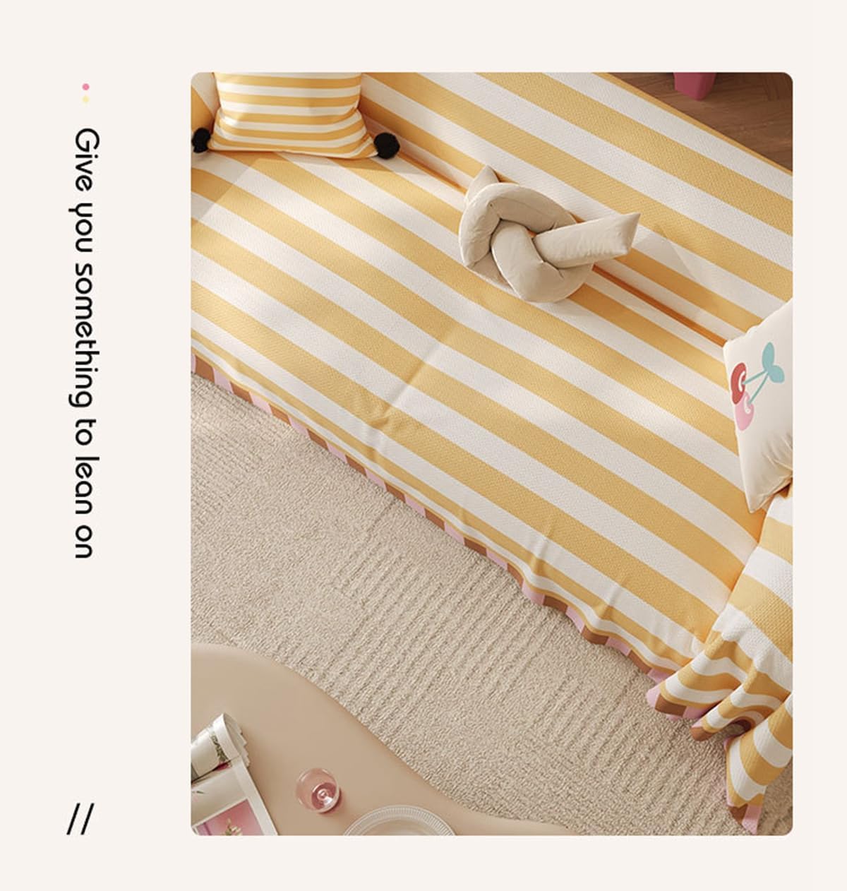 「Tuokus」ソファーカバー クッションカバー 45×45cm ふんわり 柔らか素材 おしゃれ 北欧風 通気性 洗える 防塵 汚れ防止 ソファー・ベッド Sofajia59