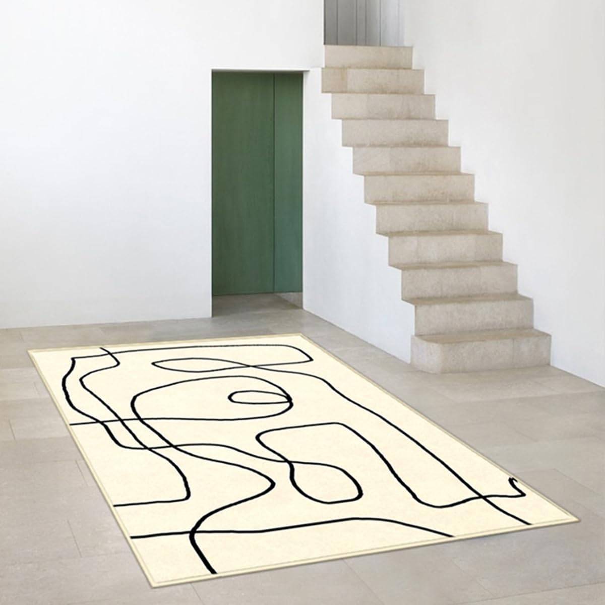 カーペット 120×160cm 洗える ラグ 滑り止め付き 防音・防寒・床暖房対応 ラグマット 折りたたみ コンパクト収納可能 おしゃれ ふわふわ 北欧風 リビング 寝室 子供部屋用 FRIDT68B