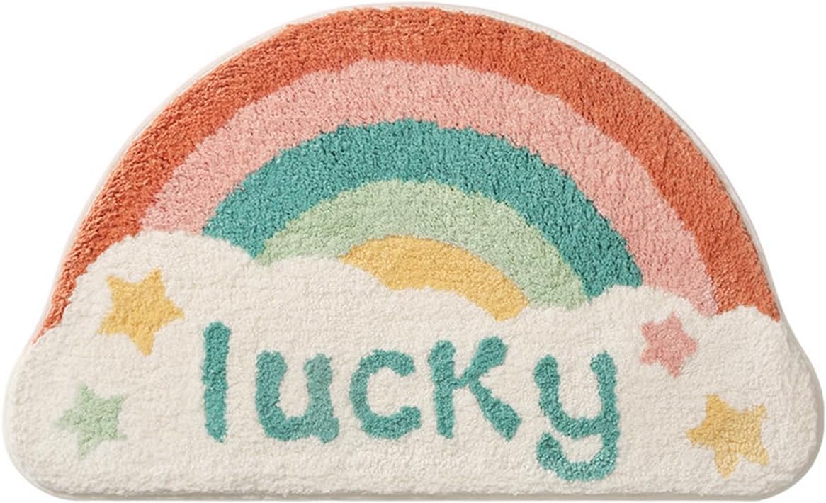 「Tuokus」バスマット 60×40cm 足拭きマット お風呂マット 玄関マット 吸水速乾滑り止め 風呂マット ふんわり 超厚い 吸水速乾 滑り止め ふわふわ 洗える 丸洗い可能 洗面所 脱衣所 浴室 キッチン 台所 TYSD48