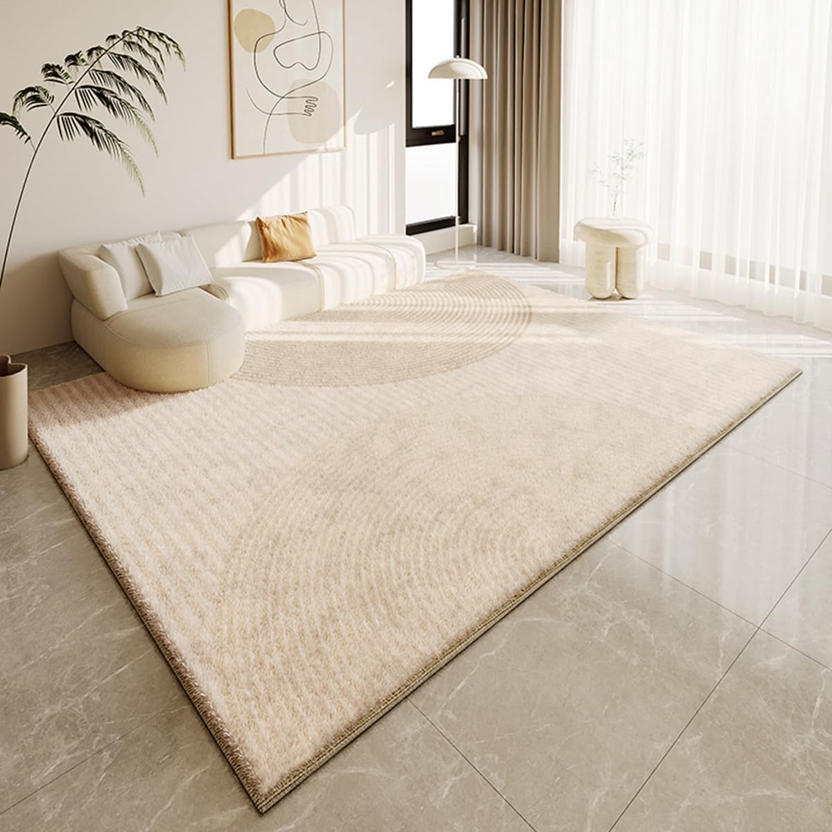 Frisence カーペット ラグマット 絨毯 厚手 防寒 床暖房対応 滑り止め付き 洗える 低ホコリ 防ダニ インテリア ホットカーペット対応 お手入れ簡単 耐久性 耐摩耗性 防音機能 FRIDT29C