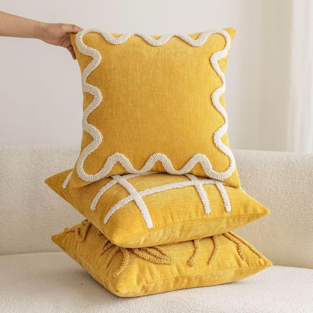 「ORRMALL」クッション 45×45cm クッションカバー付き 中材入り 北欧 おしゃれ SYORBZhen132