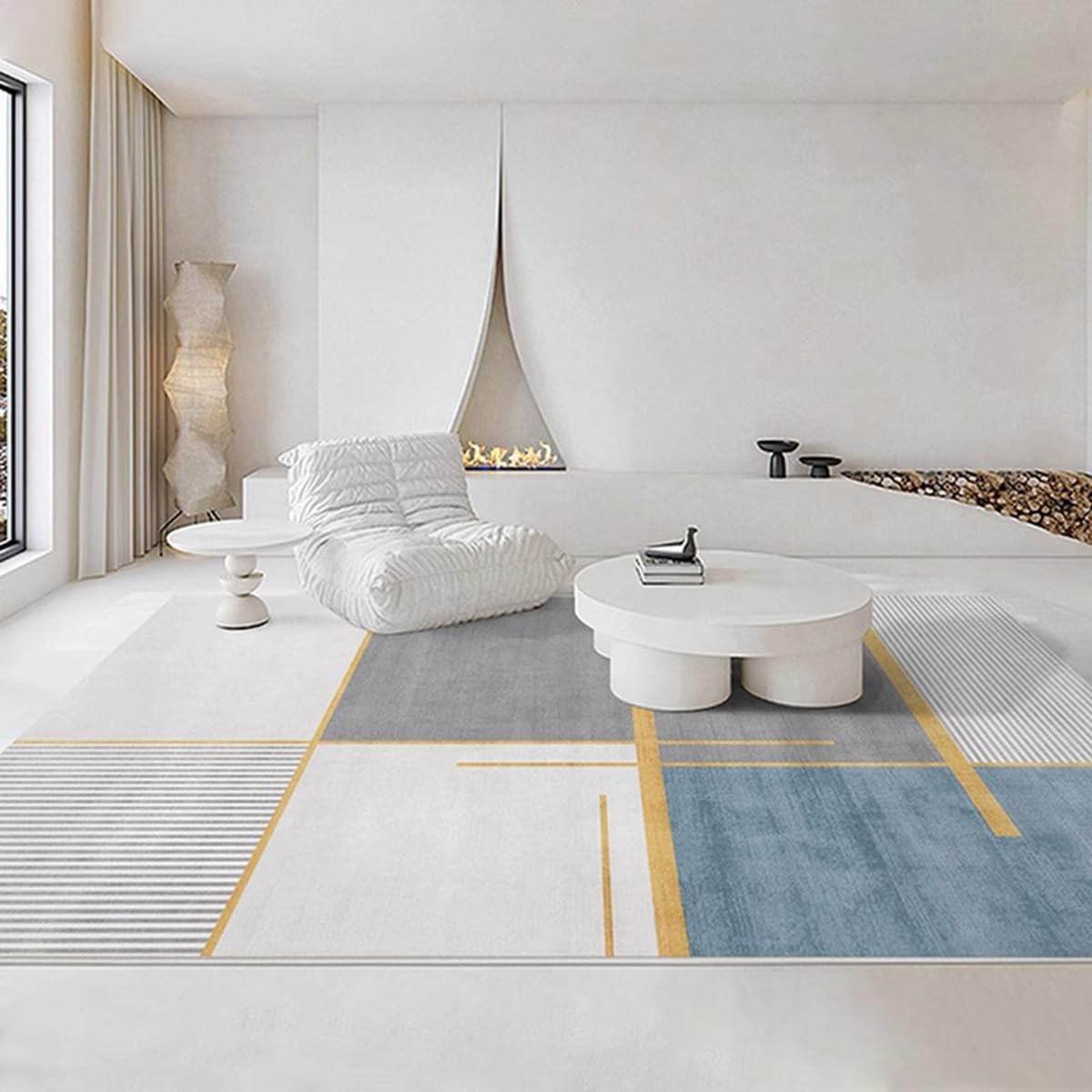 Frisence カーペット ラグマット 絨毯 厚手 防寒 床暖房対応 滑り止め付き 洗える 低ホコリ 防ダニ インテリア ホットカーペット対応 お手入れ簡単 耐久性 耐摩耗性 防音機能 FRIDT39