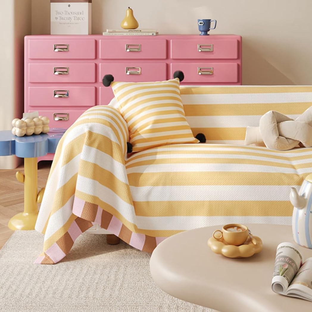 「Tuokus」ソファーカバー クッションカバー 45×45cm ふんわり 柔らか素材 おしゃれ 北欧風 通気性 洗える 防塵 汚れ防止 ソファー・ベッド Sofajia59