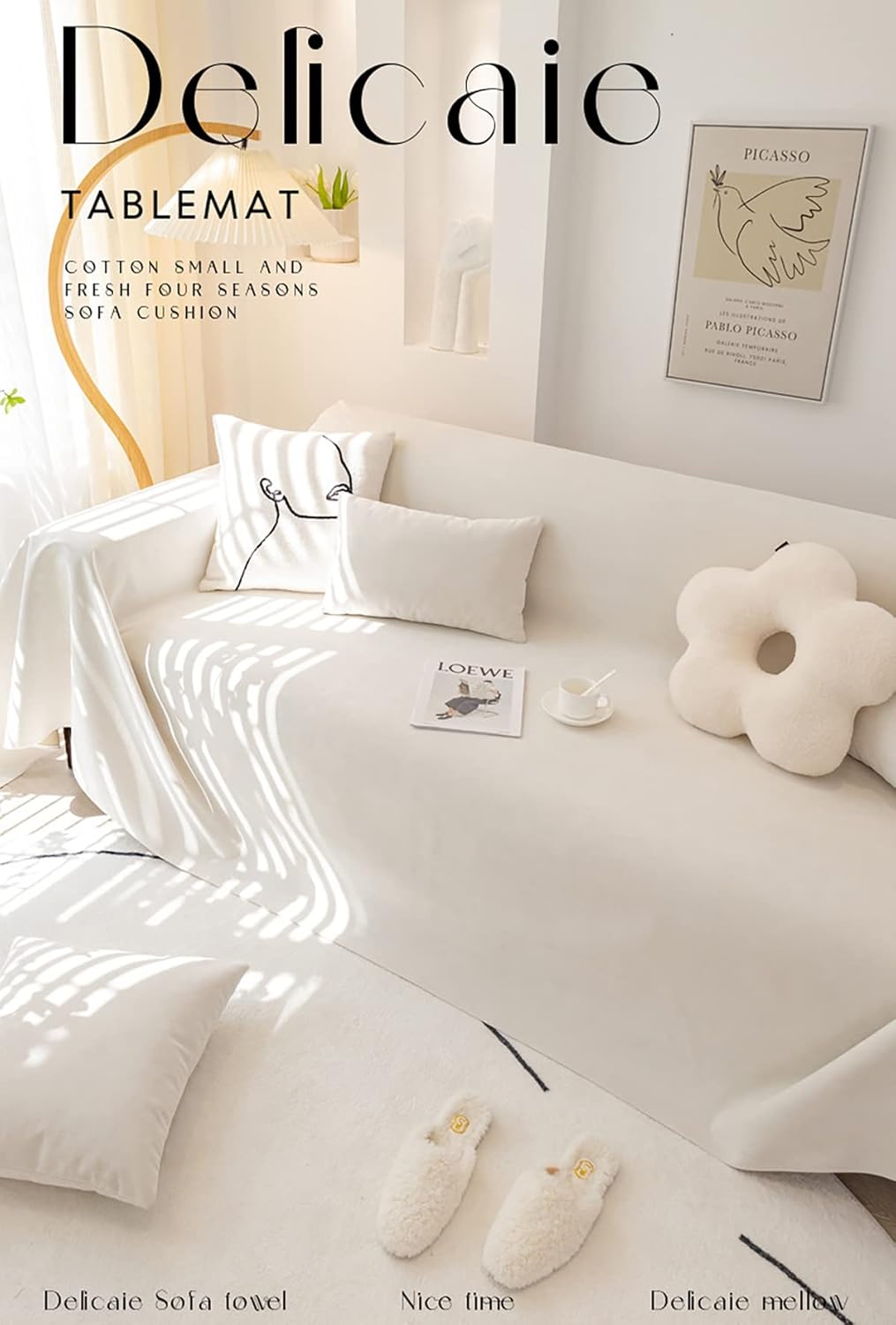 「Tuokus」ソファーカバー 肘付き 一人掛け 二人掛け 三人掛け 肘あり ソファパッド ソファカバー ペットの引っかき傷防止 クッション ソファー スリップ 洗える 防塵 無地 特大ソファーカバー 防水