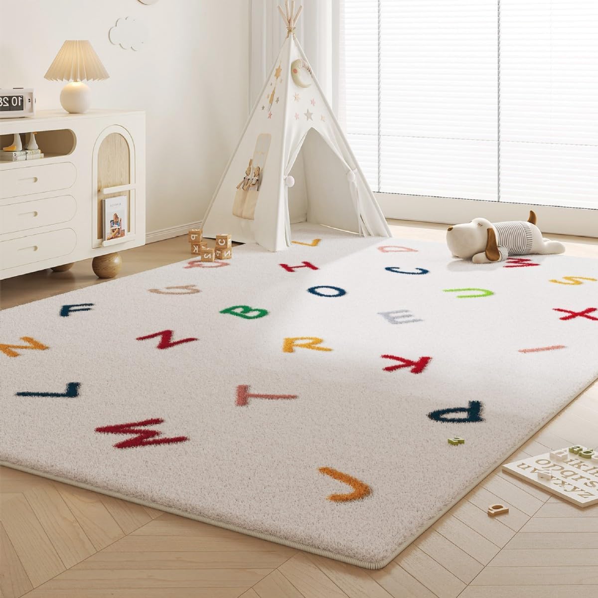 Frisence カーペット ラグマット 絨毯 厚手 防寒 床暖房対応 滑り止め付き 洗える 低ホコリ 防ダニ インテリア ホットカーペット対応 お手入れ簡単 耐久性 耐摩耗性 防音機能 FRIDT15