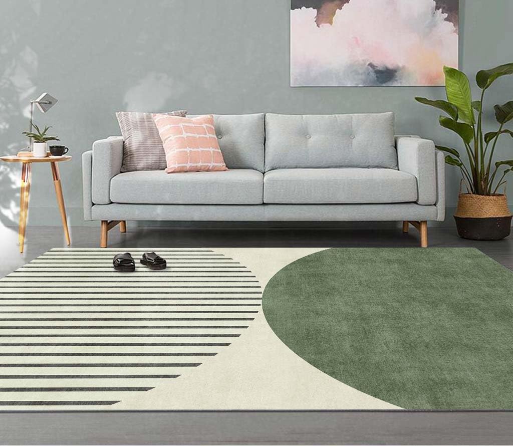 Frisence カーペット ラグマット 絨毯 厚手 防寒 床暖房対応 滑り止め付き 洗える 低ホコリ 防ダニ インテリア ホットカーペット対応 お手入れ簡単 耐久性 耐摩耗性 防音機能 FRIDT58