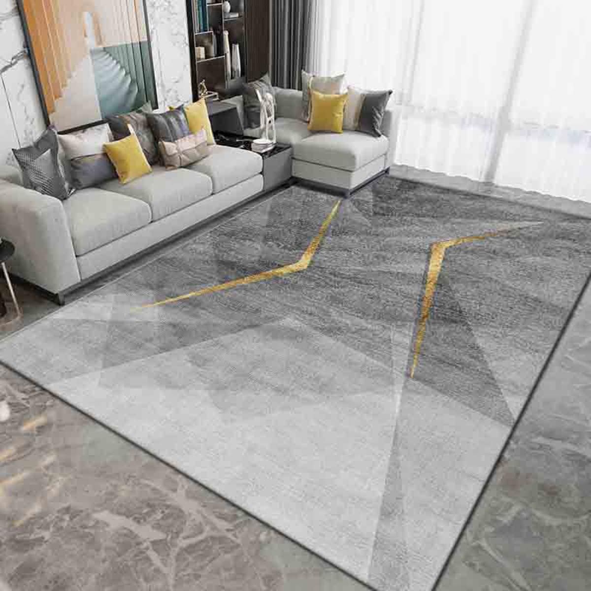 「Tuokus」カーペット おしゃれ リントフリー ラグ じゅうたん かわいい 洗える ラグマット 3畳4畳5畳6畳 防ダニ センターカーペット 抗菌 消臭 滑り止め付き オールシーズン対応 厚さ8mm YHDT25 200*300cm