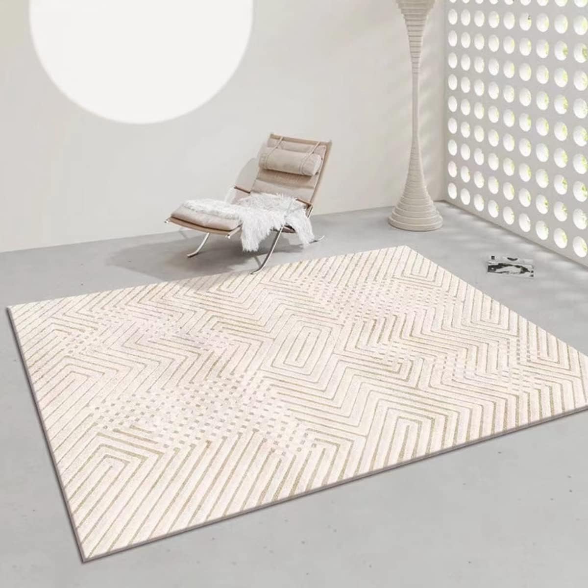 「Tuokus」 カーペット ラグマット リントフリー わびさび ラグ 北欧 じゅうたん 洗える 3畳4畳5畳6畳 防ダニ センターカーペット かわいい 抗菌 消臭 シャギーラグ 滑り止め付き ふわふわ サラサラ 長方形 夏秋冬