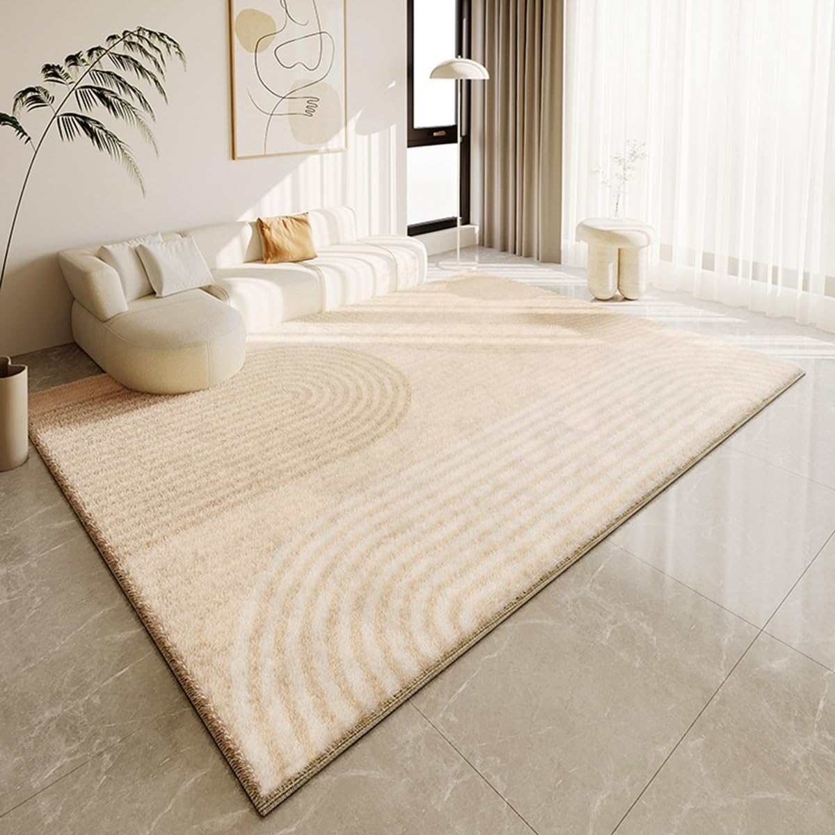 Frisence カーペット ラグマット 絨毯 厚手 防寒 床暖房対応 滑り止め付き 洗える 低ホコリ 防ダニ インテリア ホットカーペット対応 お手入れ簡単 耐久性 耐摩耗性 防音機能 FRIDT29C