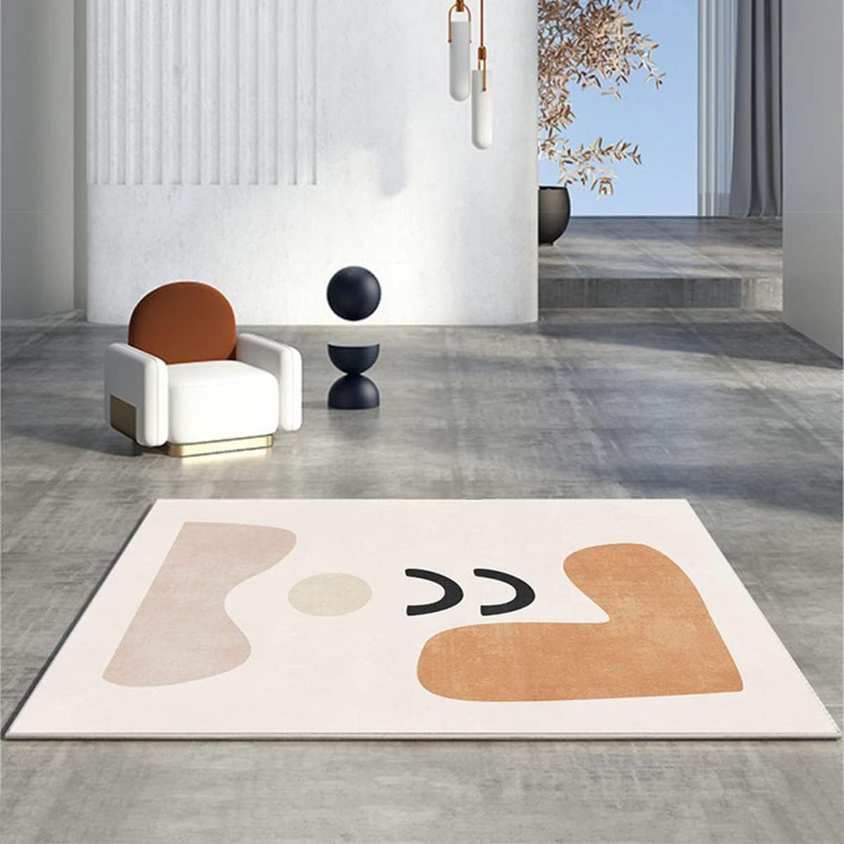 Frisence カーペット ラグマット 絨毯 厚手 防寒 床暖房対応 滑り止め付き 洗える 低ホコリ 防ダニ インテリア ホットカーペット対応 お手入れ簡単 耐久性 耐摩耗性 防音機能 FRIDT56