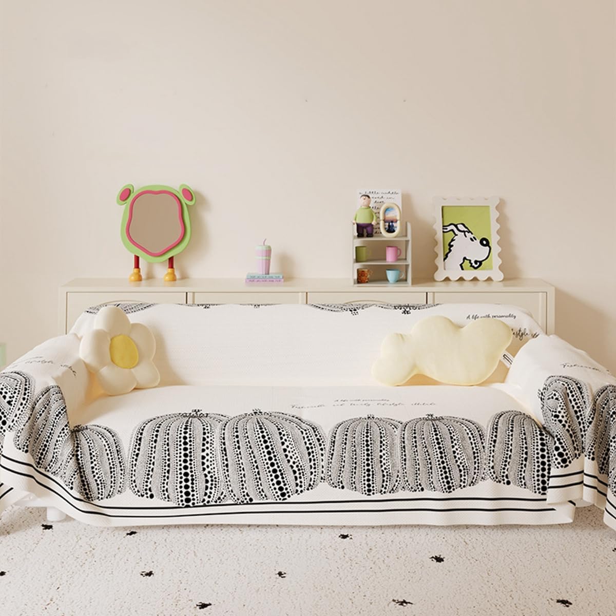 「Tuokus」ソファーカバー 180×180cm 2人掛け・3人掛け 肘付き 洗える ペットの引っかき傷防止 通気性 ふんわり おしゃれ 滑り止め付き 汚れ防止 防塵 オールシーズン対応 Sofajia66