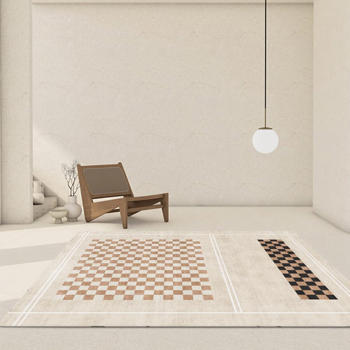 Frisence カーペット ラグマット 絨毯 厚手 防寒 床暖房対応 滑り止め付き 洗える 低ホコリ 防ダニ インテリア ホットカーペット対応 お手入れ簡単 耐久性 耐摩耗性 防音機能 FRIDT13