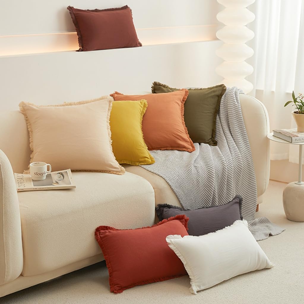 「ORRMALL」クッション 30×50cm クッションカバー付き 中材入り 北欧 おしゃれ SYORBZhen164