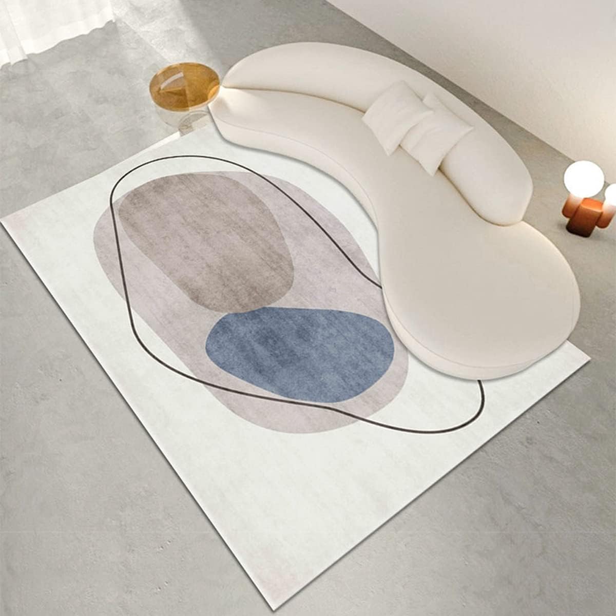 Frisence カーペット ラグマット 絨毯 厚手 防寒 床暖房対応 滑り止め付き 洗える 低ホコリ 防ダニ インテリア ホットカーペット対応 お手入れ簡単 耐久性 耐摩耗性 防音機能 FRIDT56