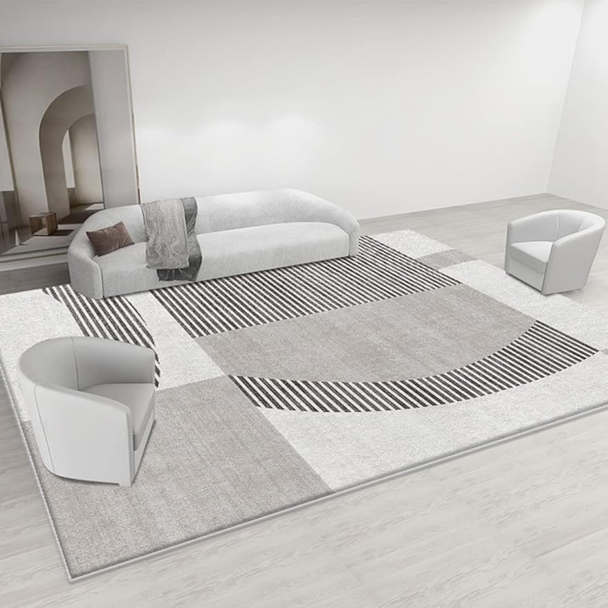 「Tuokus」ラグ カーペット シャギーラグ ふわふわ 絨毯 より厚い ラグマット 欧米スタイル わびさび イミテーションカシミア 3畳4畳5畳6畳 ホットカーペット&床暖房で使用可能 洗える 模造カシミアラグ 消臭 厚さ約1.8cm 滑り止め付き サラサラ 160*230cm