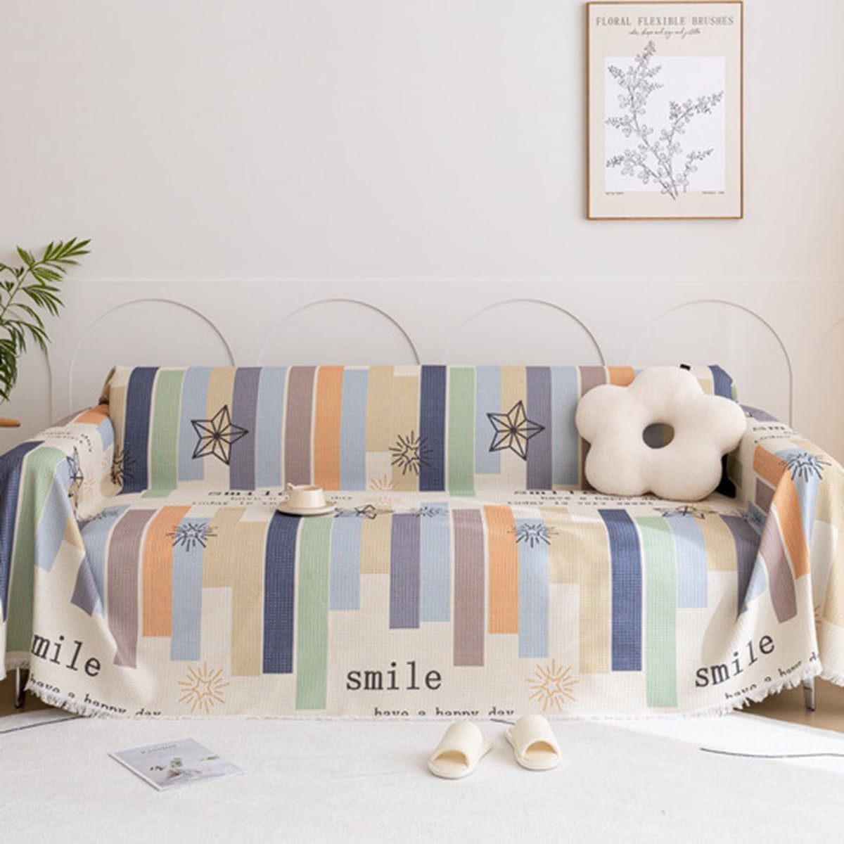 「Tuokus」ソファーカバー 肘付き 一人掛け 二人掛け 三人掛け 肘あり ソファパッド ソファカバー ペットの引っかき傷防止 クッション ソファー スリップ 洗える 防水 防塵 無地 大きいサイズ より厚く TSFJ-26