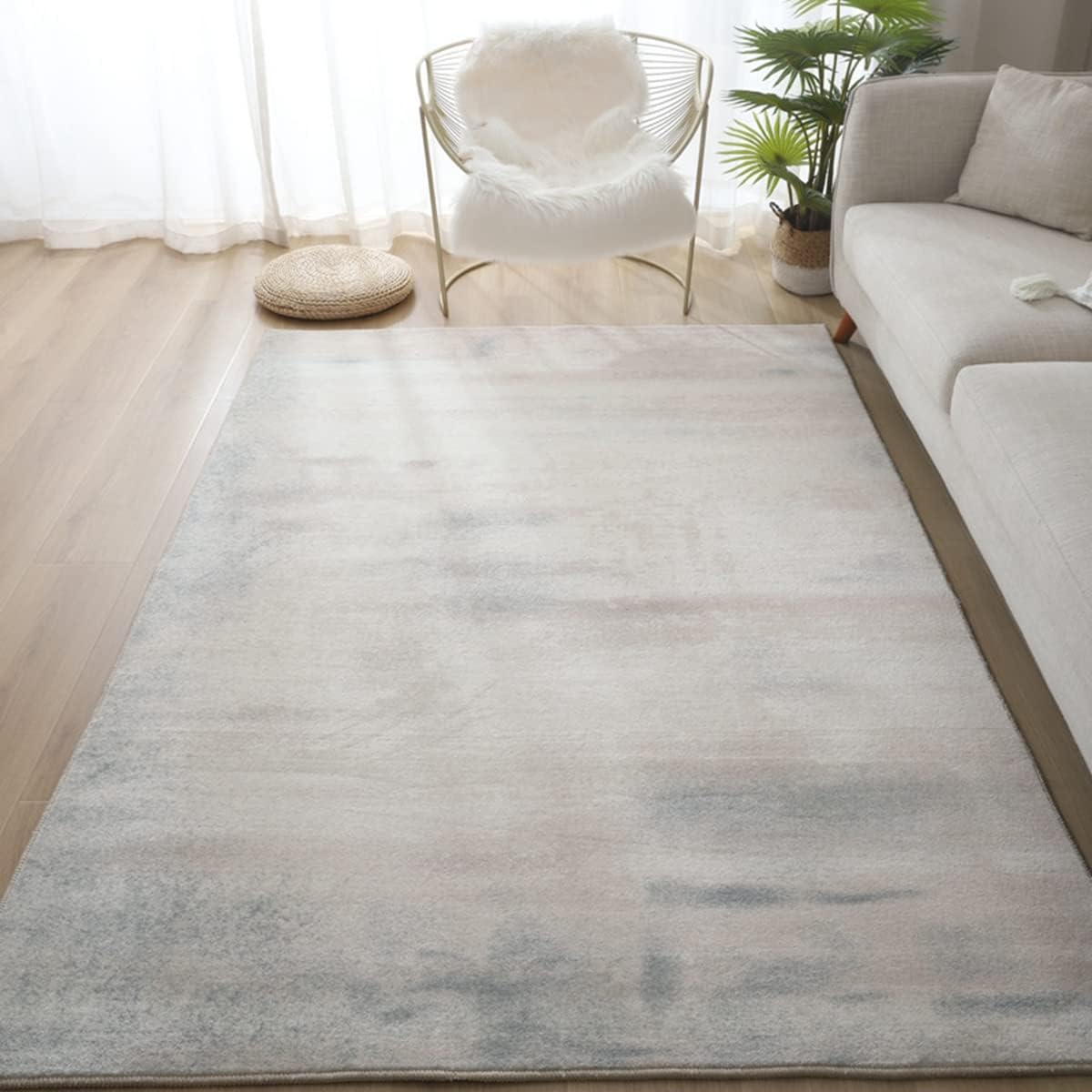 Frisence カーペット ラグマット 絨毯 厚手 防寒 床暖房対応 滑り止め付き 洗える 低ホコリ 防ダニ インテリア ホットカーペット対応 お手入れ簡単 耐久性 耐摩耗性 防音機能 FRIDT32