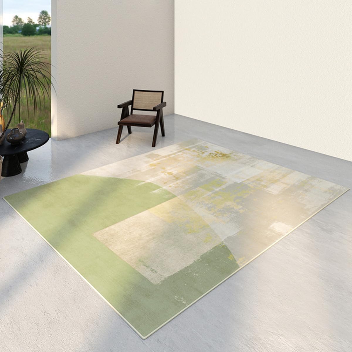 「Tuokus」ラグ カーペット 160×120cm ラグマット シャギーラグ 洗える ふわふわ 絨毯 厚手 3畳4畳5畳6畳 ホットカーペット&床暖房で使用可能 洗濯可 模造カシミアラグ 消臭 厚い滑り止め付き サラサラ イミテーションカシミア 模造カシミア TFYRj-301