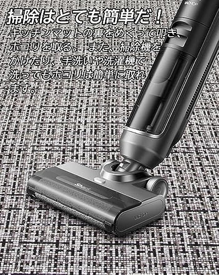 「Tuokus」キッチンマット 玄関マット カーペット ラグマット 廊下マット 台所マット 洗える 滑り止め付き 厚手防音 掃除易い 抗菌防臭 吸水 厚手 長方形 水や油の吸収が良い 防汚 45*70cm TCFJ09