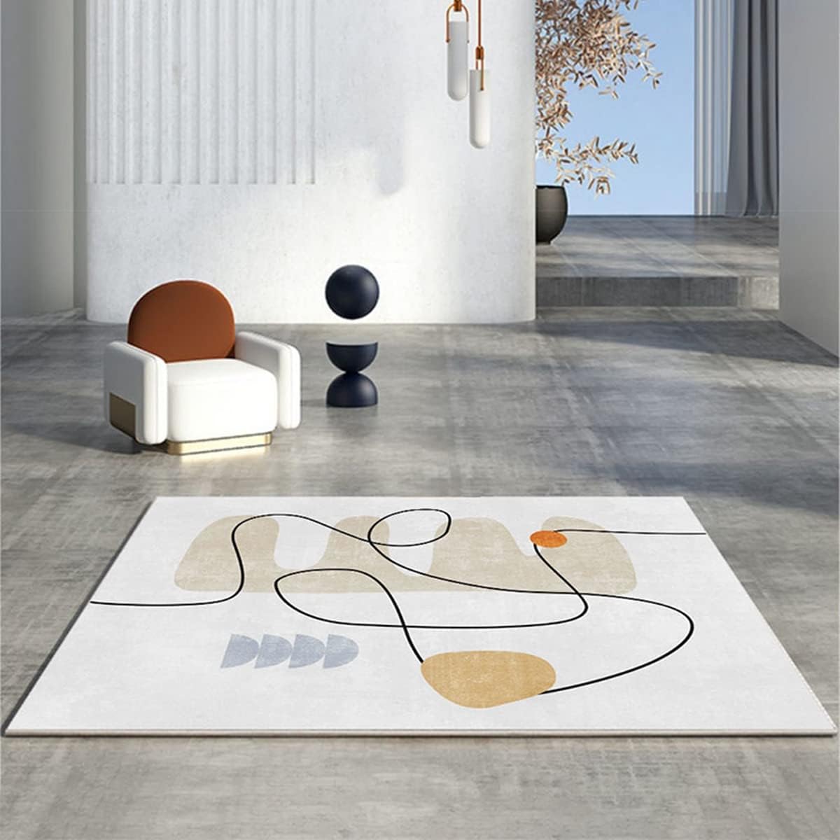 Frisence カーペット ラグマット 絨毯 厚手 防寒 床暖房対応 滑り止め付き 洗える 低ホコリ 防ダニ インテリア ホットカーペット対応 お手入れ簡単 耐久性 耐摩耗性 防音機能 FRIDT56