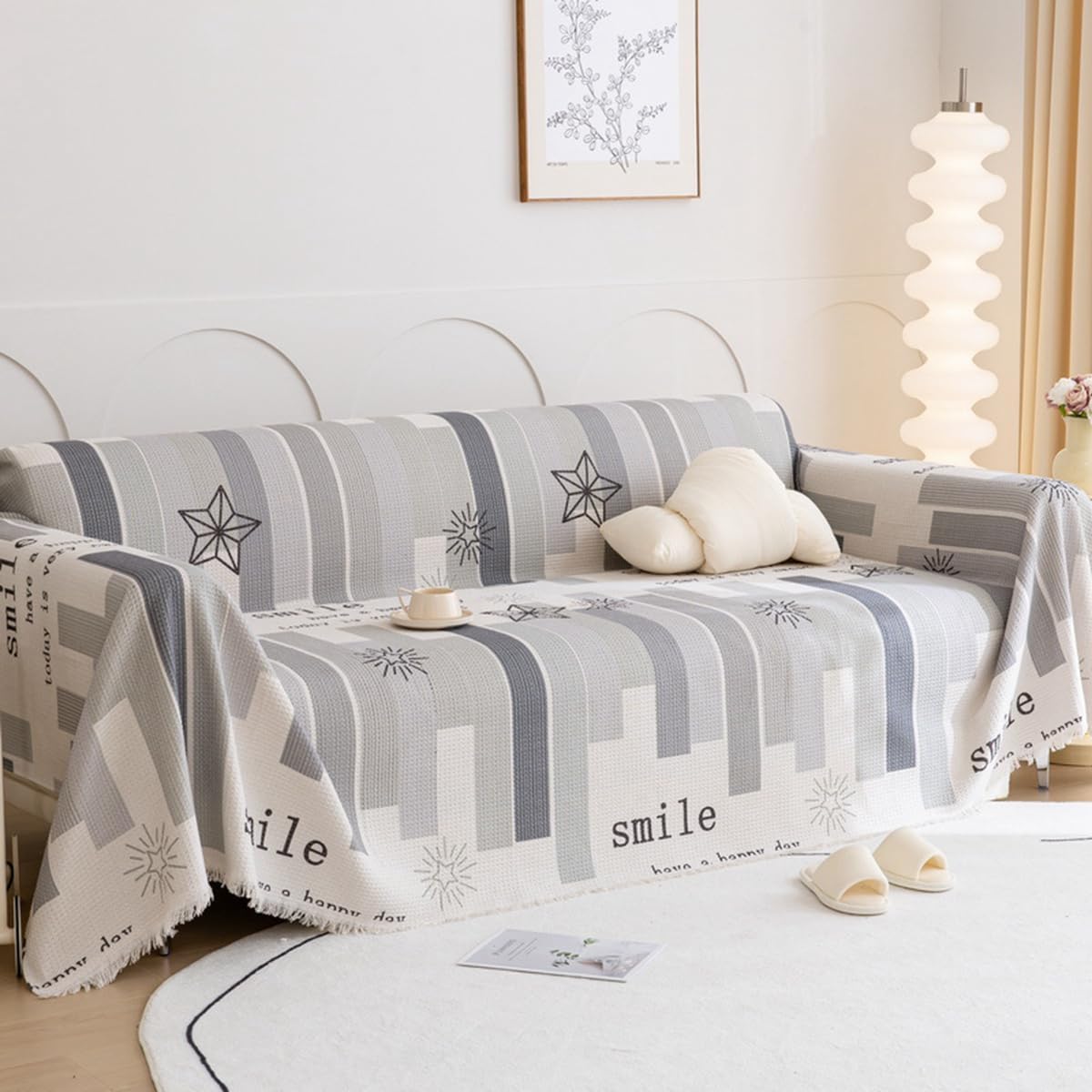 「Tuokus」ソファーカバー 肘付き 一人掛け 二人掛け 三人掛け 肘あり ソファパッド ソファカバー ペットの引っかき傷防止 クッション ソファー スリップ 洗える 防水 防塵 無地 大きいサイズ より厚く TSFJ-26