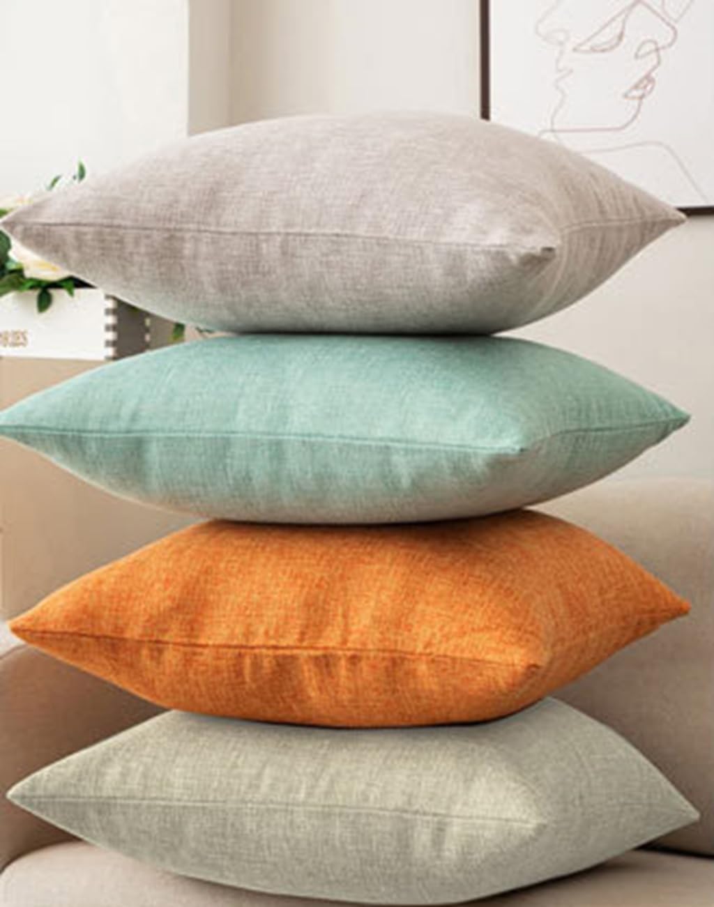 「ORRMALL」クッション 40×40cm クッションカバー付き 中材入り 北欧 おしゃれ SYORBZhen147